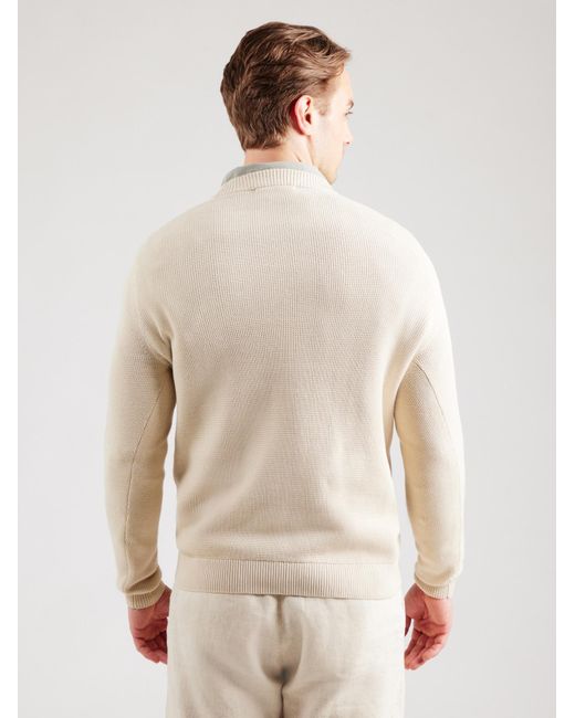 SELECTED Pullover 'dane' in White für Herren