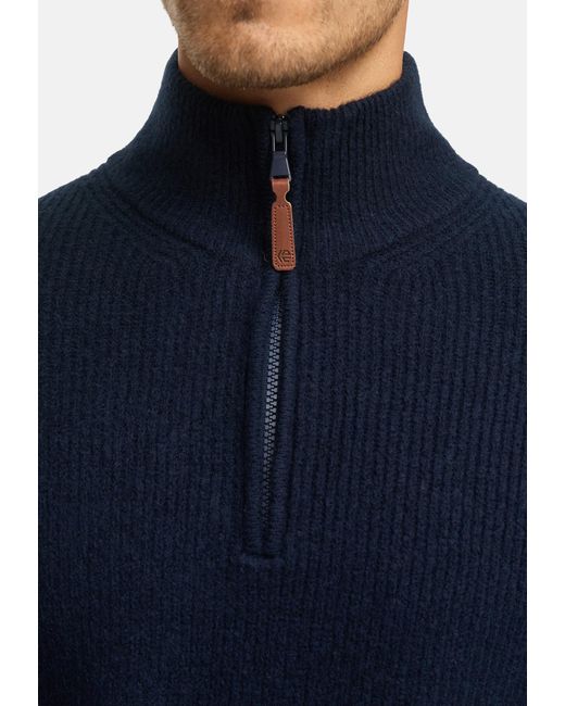 INDICODE Pullover Inpeace in Blue für Herren