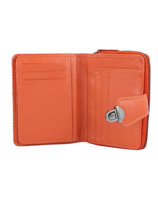Greenburry Orange Geldbörse