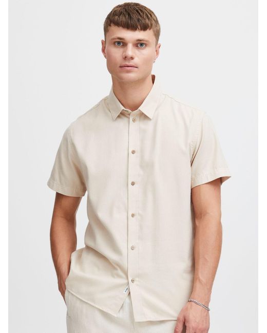 Solid Hemd Pete in White für Herren