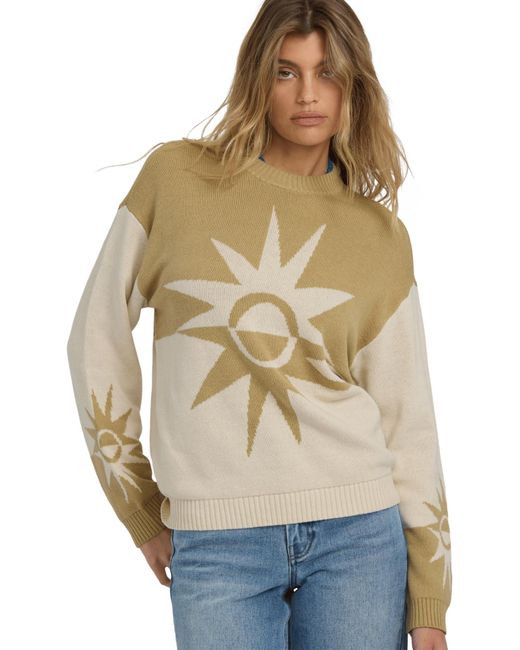 Billabong Natural Pullover Reverse Heat