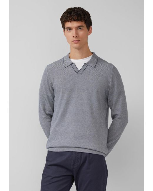 S.oliver Pullover in Gray für Herren