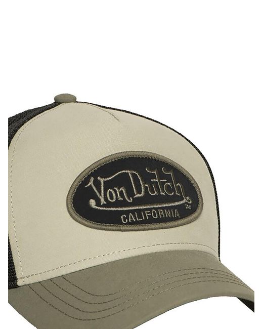Von Dutch Cap Poly in Green für Herren