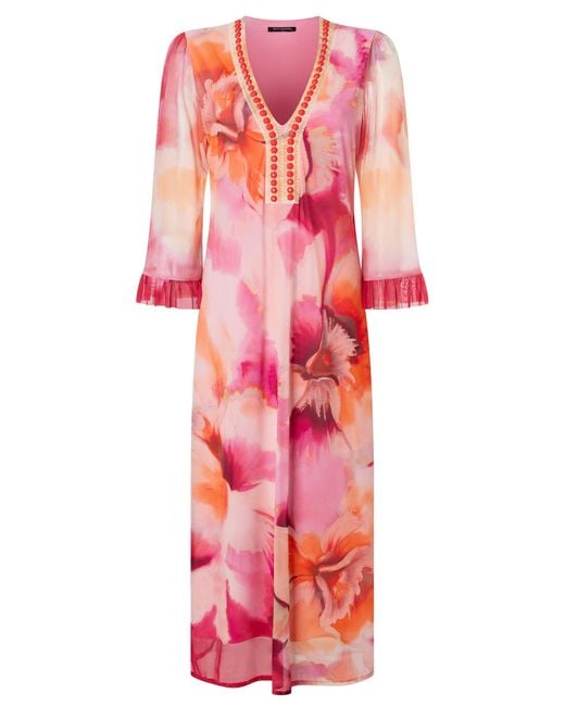 Ana Alcazar White Kleid Ziary