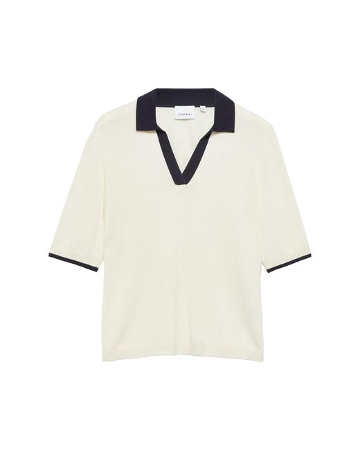Comma, White Strickpullover