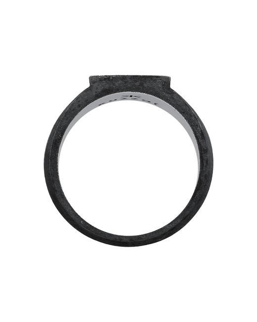 Kuzzoi Ring in Black für Herren