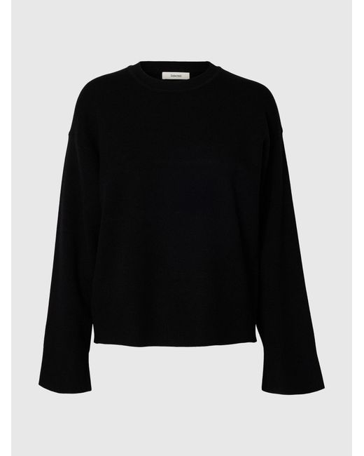 SELECTED Black Pullover