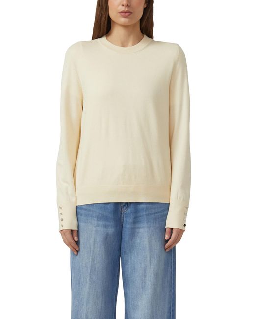 S.oliver White Strickpullover