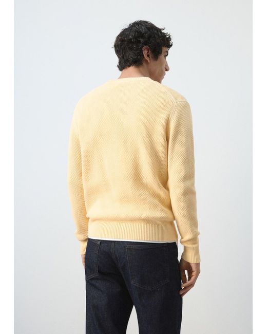 Mango Pullover Salsa in Natural für Herren
