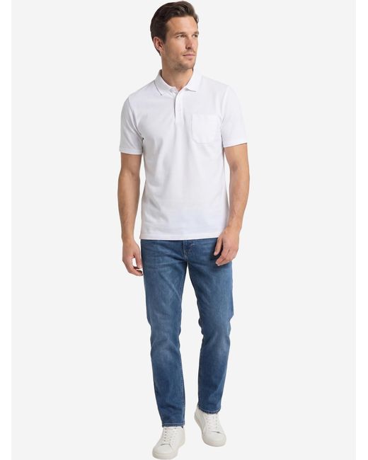 Redmond Shirt Basic in Blue für Herren