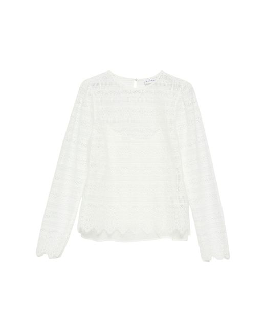 Comma, White Bluse