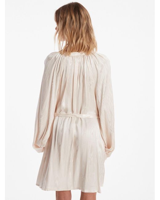 Ana Alcazar White Blusenkleid Zaria
