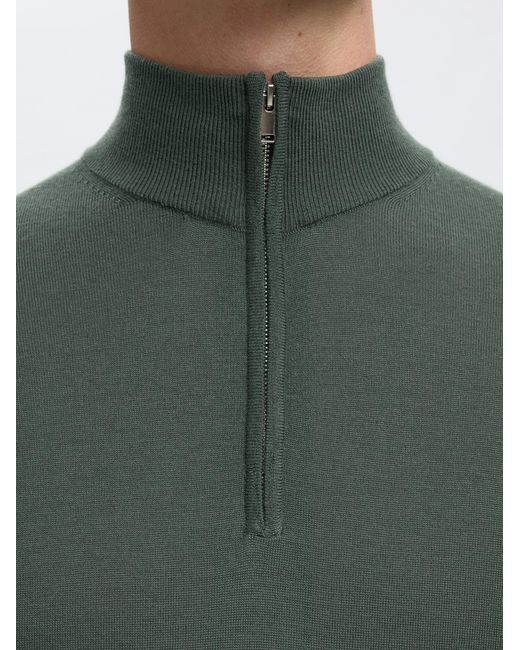SELECTED Pullover Slhtray in Green für Herren