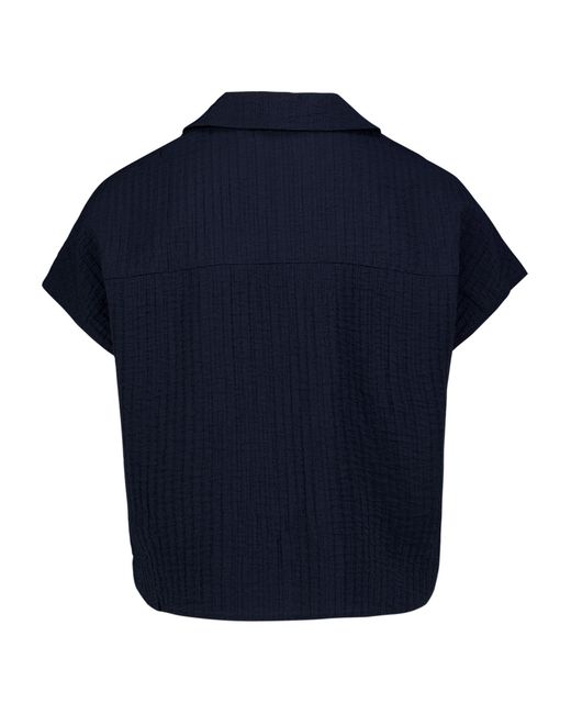 Zero Blue Bluse