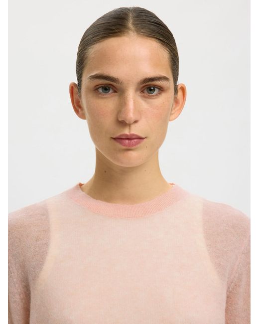 SELECTED Pink Pullover