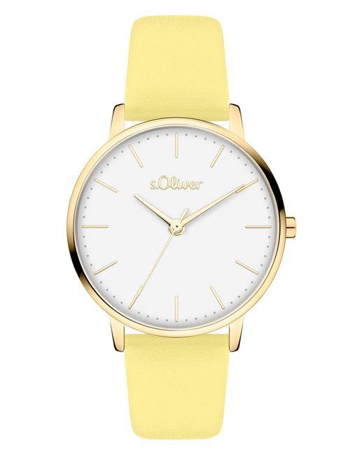 S.oliver Metallic Analoguhr