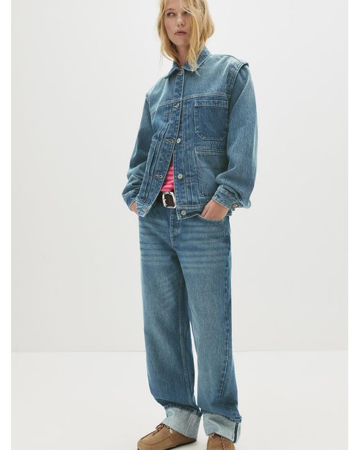 Pull&Bear Blue Jacke