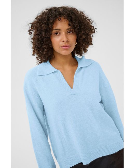 Kaffe Blue Pullover Jolanda
