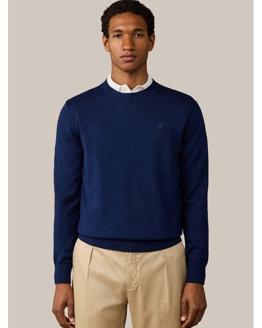 Hackett Pullover Ess in Blue für Herren
