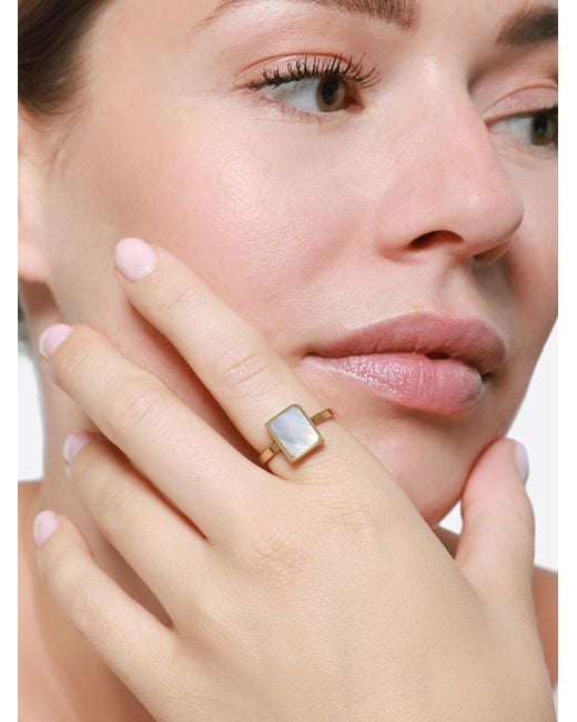 Heideman White Ring Lenya