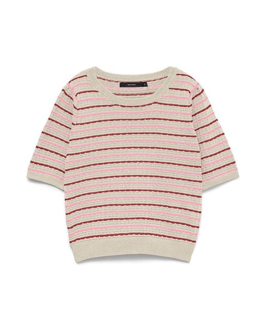 Vero Moda Pink Pullover Vmmonica