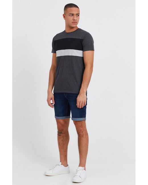 Solid Shirt Sascha in Black für Herren