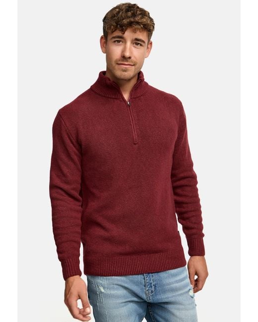 INDICODE Pullover Lokant in Red für Herren