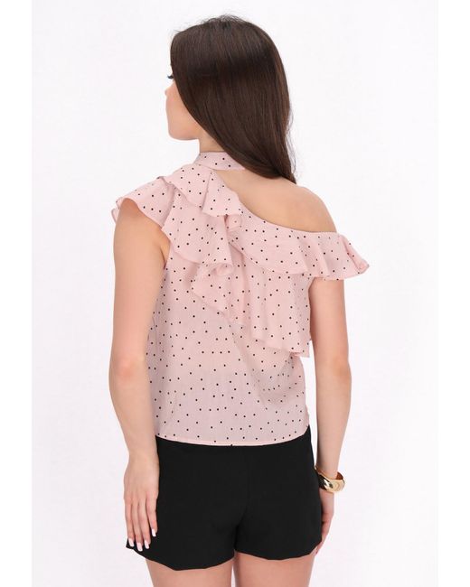 faina Pink Bluse
