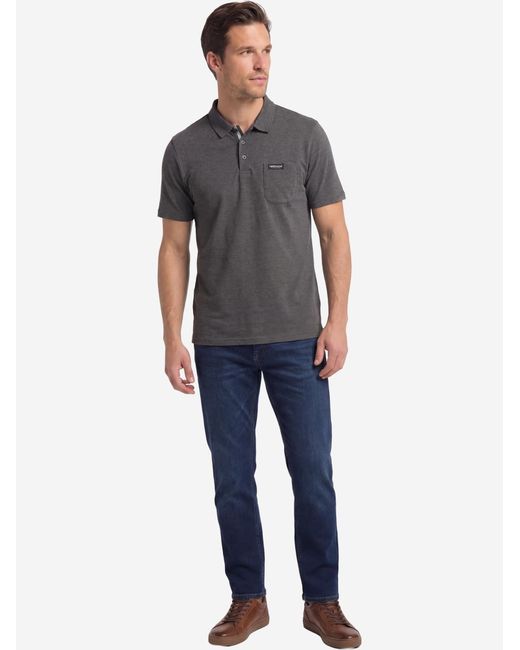 Redmond Shirt Basic in Black für Herren