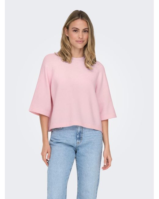 ONLY Pink Pullover Onlsimoni