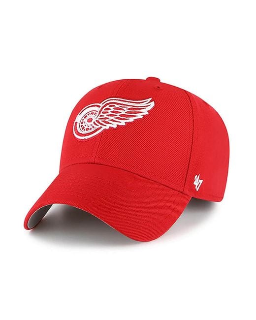 '47 Cap Detroit Wings in Red für Herren