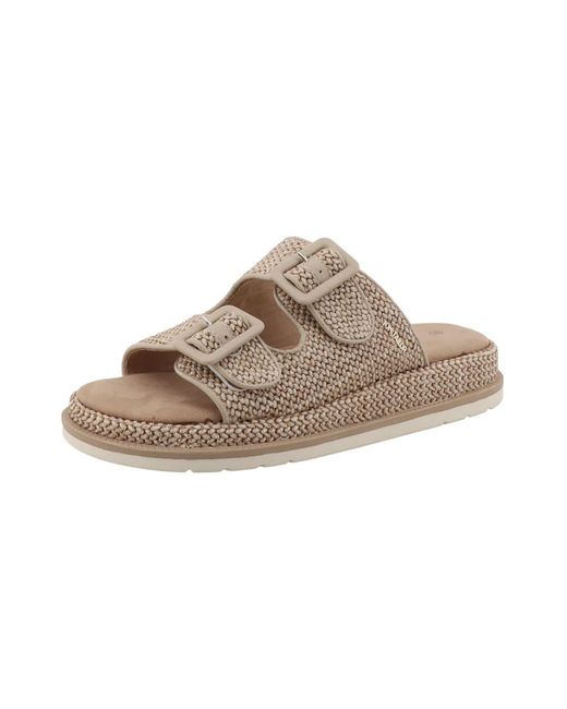 Tom Tailor Brown Pantolette