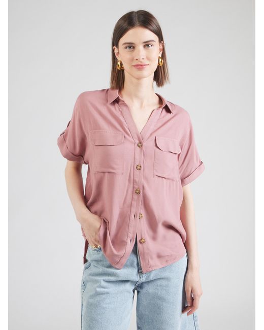 Vero Moda Pink Bluse Vmbumpy