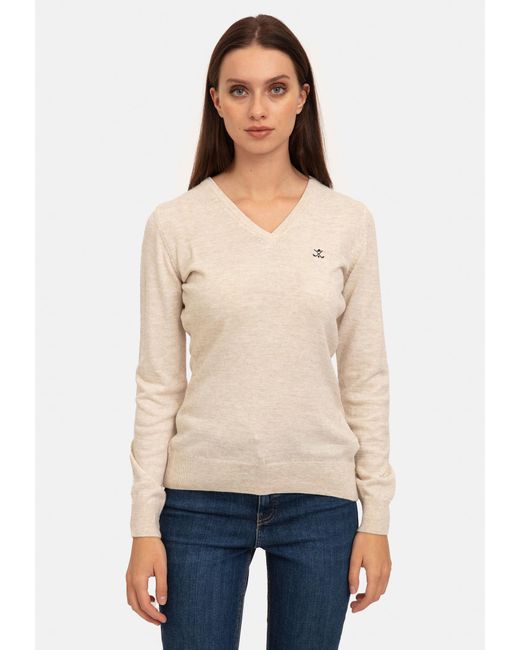 Sir Raymond Tailor Natural Pullover 'Verty'