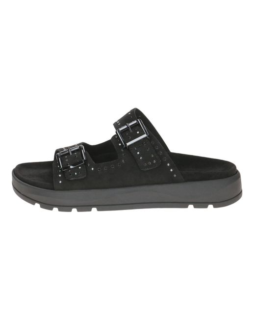 Caprice Black Pantolette