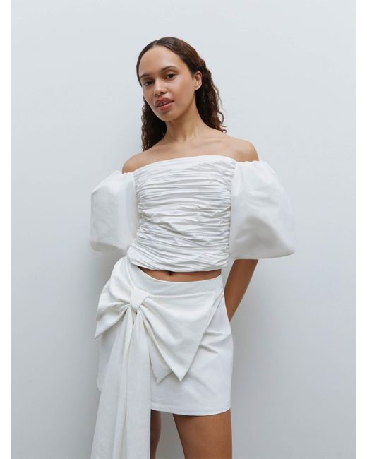 Fleur by Kaviar Gauche White Bluse