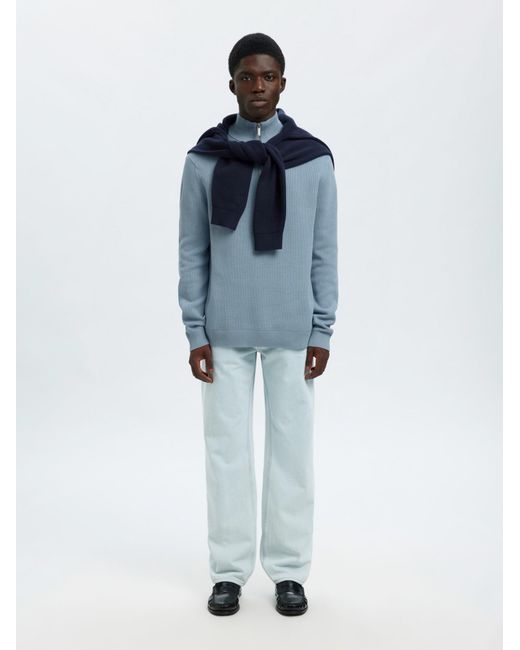 SELECTED Pullover Slhdane in Blue für Herren