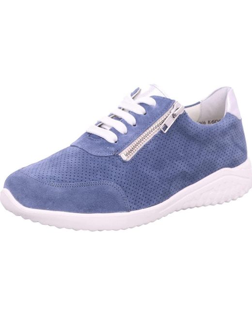 SOLIDUS Blue Schnürschuh