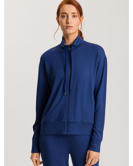 Hanro Blue Sweatjacke Balance