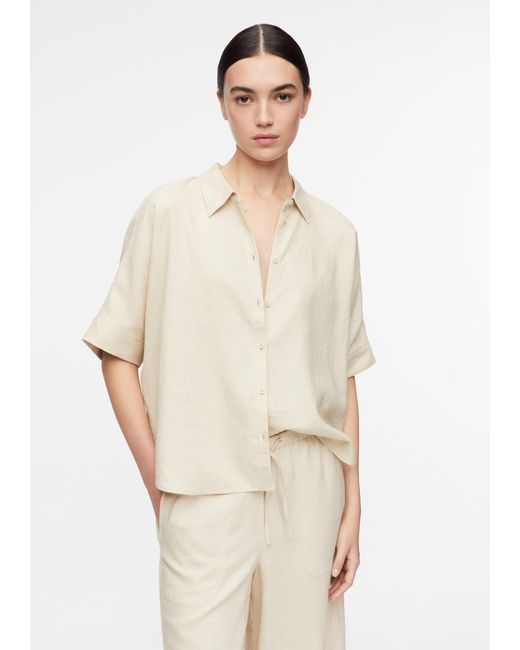 Comma, White Bluse