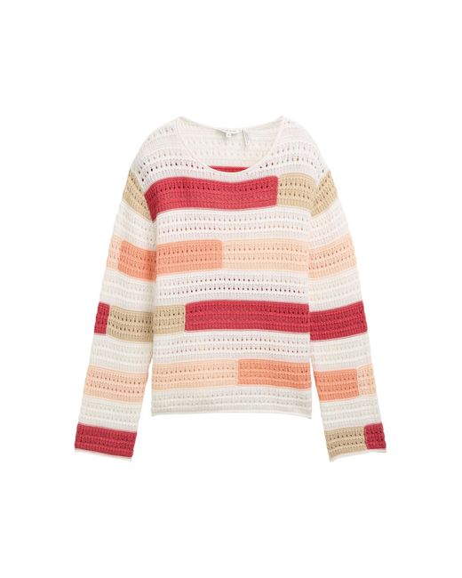 Tom Tailor Red Pullover