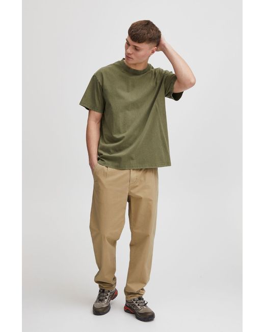 Solid T-Shirt Gerlak in Green für Herren