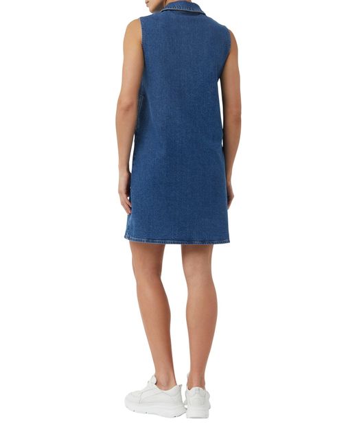 comma casual identity Blue Kleid