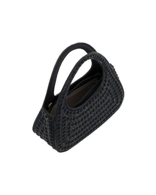 faina Black Handtasche