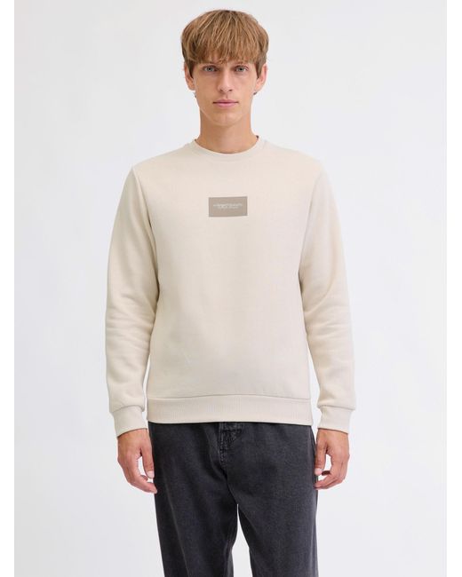 JJ Rebel Sweatshirt Jrebduke in White für Herren