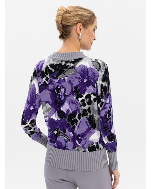 Passioni Purple Pullover