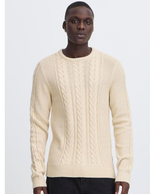 Blend Strickpullover Bhbasim in Natural für Herren
