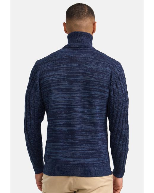 INDICODE Pullover Hector in Blue für Herren