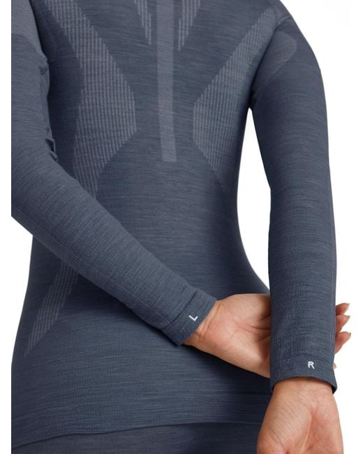 Falke Blue Base Layer
