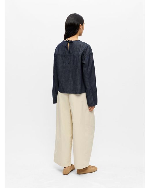Object Blue Bluse